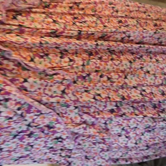 Chic Floral Maxi Dress in Pink and Purple New - Picture 8 of 17